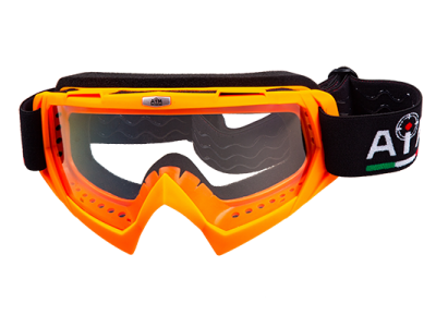 Очки кроссовые AiM 634-400 Orange фото в интернет-магазине FrontFlip.Ru