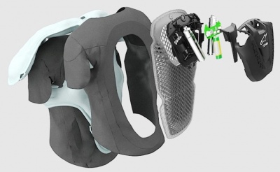 ALPINESTARS Мотозащита TECH-AIR 5 SYSTEM темно-серо-черный, 9310 фото в интернет-магазине FrontFlip.Ru