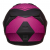 Шлем снегоходный ZOX Condor Parkway, стекло с электроподогревом, мат. розовый/черный фото в интернет-магазине FrontFlip.Ru
