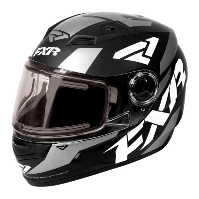 Шлем FXR Nitro Core Black/White/Char фото в интернет-магазине FrontFlip.Ru