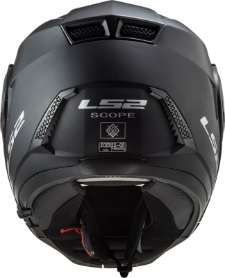 LS2 Мотошлем FF902 SCOPE Solid черный матовый фото в интернет-магазине FrontFlip.Ru