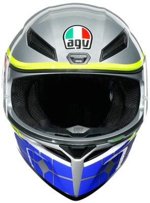 Шлем AGV K-1 TOP Rossi Mugello 2015 фото в интернет-магазине FrontFlip.Ru