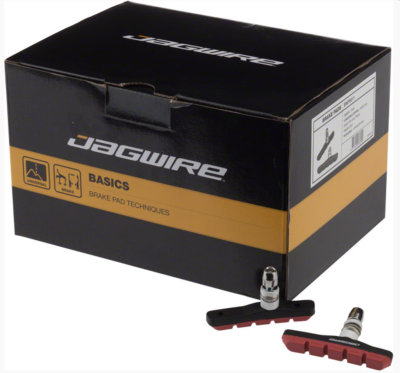 Тормозные колодки Jagwire Mountain Sport V-Brake Pad Red (25) (BWP5008) фото в интернет-магазине FrontFlip.Ru