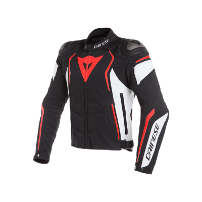 DAINESE Куртка ткань DYNO TEX N32 BL/WH/FLU-RED фото в интернет-магазине FrontFlip.Ru