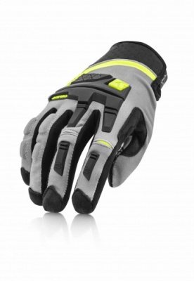 Перчатки Acerbis X-ENDURO CE Black/Yellow фото в интернет-магазине FrontFlip.Ru