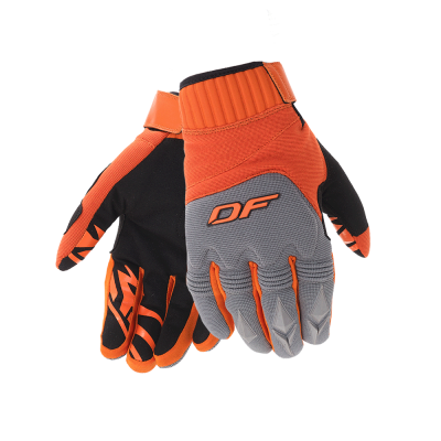 DRAGONFLY Перчатки DF ENDURO Gray-Orange-Black фото в интернет-магазине FrontFlip.Ru