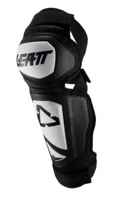 Наколенники Leatt 3.0 Knee & Shin Guard EXT White/Black фото в интернет-магазине FrontFlip.Ru