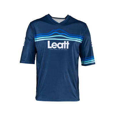 Велоджерси Leatt MTB Enduro 3.0 Jersey Denim фото в интернет-магазине FrontFlip.Ru