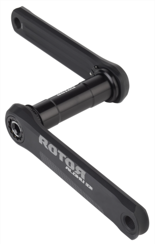 Шатуны Rotor Aldhu 3D+ Crank Arms Black 172,5mm (C02-102-20010-0) фото в интернет-магазине FrontFlip.Ru