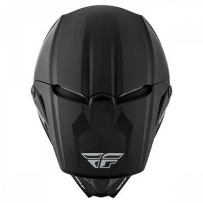 Шлем кроссовый FLY RACING KINETIC Solid черный матовый фото в интернет-магазине FrontFlip.Ru