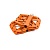 Педали E Thirteen Base Flat Pedal Composite Naranja (PD2USA-104)