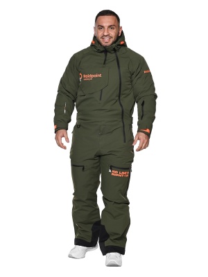 SNOW HEADQUARTER Снегоходный комбинезон мужской A-89011 Хаки фото в интернет-магазине FrontFlip.Ru