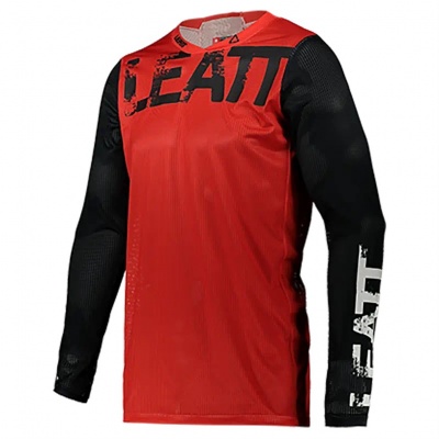 Мотоджерси Leatt Moto 4.5 X-Flow Jersey Red фото в интернет-магазине FrontFlip.Ru