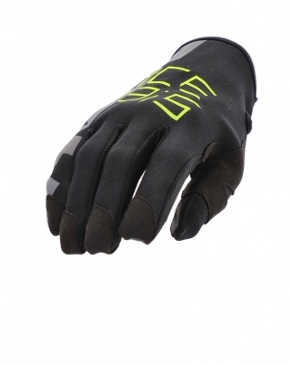 Перчатки Acerbis CE ZERO DEGREE 3.0 Black/Yellow фото в интернет-магазине FrontFlip.Ru