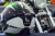 Мотошлем MT STINGER SPIKE Gloss Metallic Black White Fluor Green фото в интернет-магазине FrontFlip.Ru