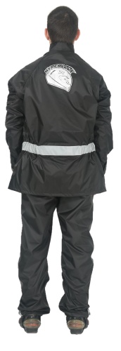 Штаны дождевик Hyperlook Adventurer черные фото в интернет-магазине FrontFlip.Ru