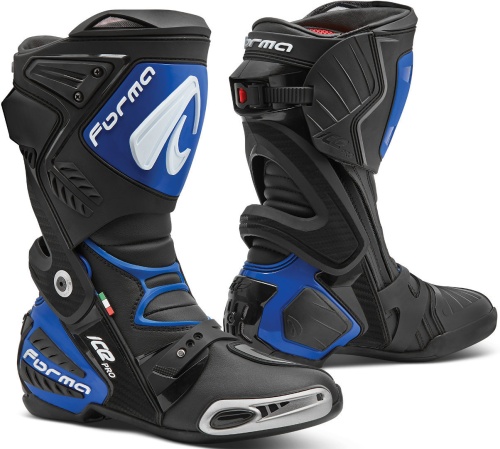FORMA Ботинки ICE PRO BLACK/BLUE фото в интернет-магазине FrontFlip.Ru
