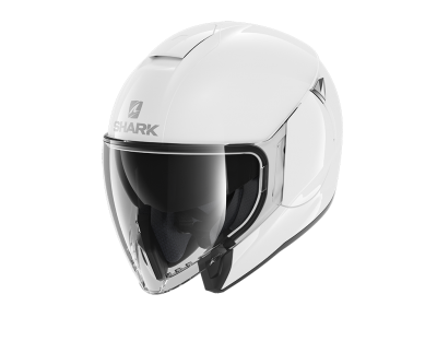 SHARK Шлем CITYCRUISER BLANK WHU фото в интернет-магазине FrontFlip.Ru