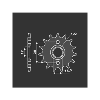 PBR Звезда передняя    332-15 фото в интернет-магазине FrontFlip.Ru