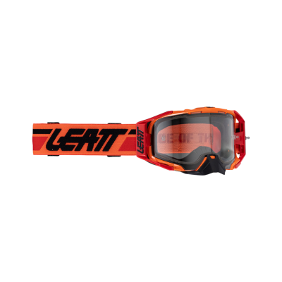Очки Leatt Velocity 6.5 Flame Clear 83% фото в интернет-магазине FrontFlip.Ru