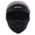 Шлем интеграл ATAKI JK316 Solid, черный матовый фото в интернет-магазине FrontFlip.Ru