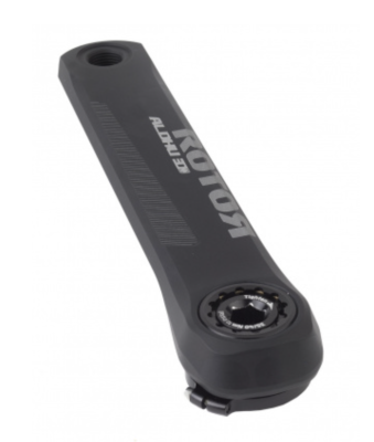 Шатуны Rotor Aldhu 3D+ Crank Arms Black 175mm (C02-102-21010-0) фото в интернет-магазине FrontFlip.Ru