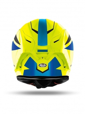 AIROH шлем интеграл GP550 S VEKTOR BLUE MATT фото в интернет-магазине FrontFlip.Ru