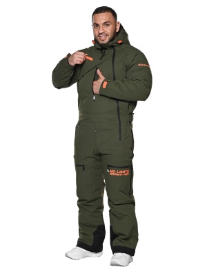 SNOW HEADQUARTER Снегоходный комбинезон мужской A-89011 Хаки фото в интернет-магазине FrontFlip.Ru