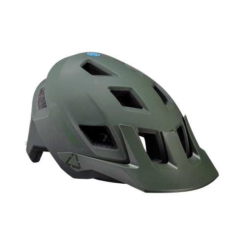 Велошлем Leatt MTB All Mountain 1.0 Helmet Spinach фото в интернет-магазине FrontFlip.Ru