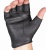 Перчатки (обрезки) мужские INFLAME CHOPER, кожа, цвет черный фото в интернет-магазине FrontFlip.Ru
