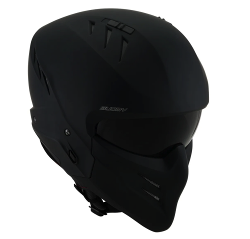 [SUOMY] Мотошлем ARMOR PLAIN, цвет Черный Матовый фото в интернет-магазине FrontFlip.Ru