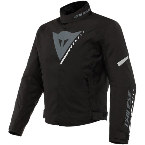 DAINESE Куртка ткань VELOCE D-DRY 24G BLK/CHARCOAL-GRAY/WHITE фото в интернет-магазине FrontFlip.Ru
