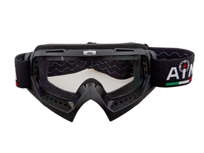 Очки кроссовые AiM 634-800 Black Matt фото в интернет-магазине FrontFlip.Ru
