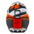 Шлем кроссовый JUST1 J22 Carbon Adrenaline , оранжевый/белый матовый фото в интернет-магазине FrontFlip.Ru