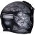 [SCORPION EXO] Мотошлем ADX-1 BATTLEFLAGE, цвет Черный Матовый/Серый Матовый фото в интернет-магазине FrontFlip.Ru