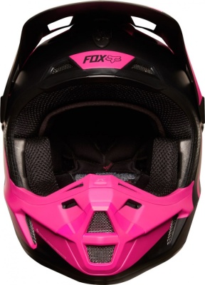 Мотошлем Fox V2 Mastar Helmet Black фото в интернет-магазине FrontFlip.Ru