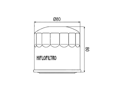 HIFLO  Масл. фильтр  HF202 (F302) фото в интернет-магазине FrontFlip.Ru