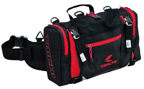 Сумка на пояс Taichi HIP BAG (L) Black/Red 10L фото в интернет-магазине FrontFlip.Ru