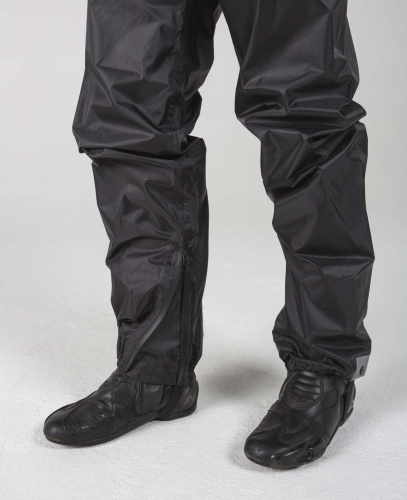 Штаны дождевик Hyperlook Adventurer черные фото в интернет-магазине FrontFlip.Ru