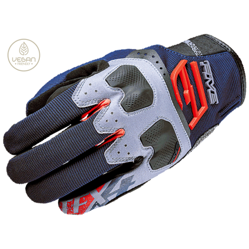FIVE Перчатки TFX4 сине/красные фото в интернет-магазине FrontFlip.Ru