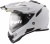 ONEAL Шлем кроссовый со стеклом Sierra ADVENTURE PLAIN Термопластик, глянец, Белый фото в интернет-магазине FrontFlip.Ru