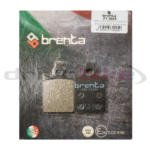 [BRENTA] Тормозные колодки FT 3025 Organic фото в интернет-магазине FrontFlip.Ru