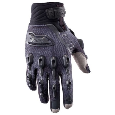 Мотоперчатки Leatt GPX 5.5 Windblock Glove Black/Grey фото в интернет-магазине FrontFlip.Ru