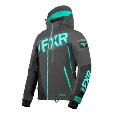 Куртка FXR Ranger с утепленной вставкой Grey/Char/Mint фото в интернет-магазине FrontFlip.Ru