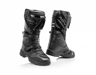 Мотоботы кроссовые Acerbis X-STRADHU Black фото в интернет-магазине FrontFlip.Ru