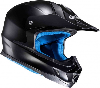 HJC Шлем FX-CROSS FLAT BLACK фото в интернет-магазине FrontFlip.Ru