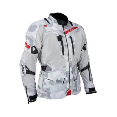 Мотокуртка Leatt ADV FlowTour 7.5 Jacket Steel фото в интернет-магазине FrontFlip.Ru