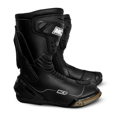 MCP Мотоботы SEASON Microfiber черный фото в интернет-магазине FrontFlip.Ru