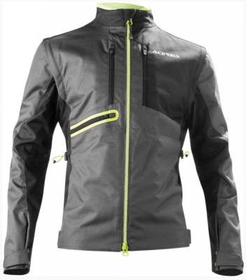 Куртка Acerbis ENDURO Black/Yellow фото в интернет-магазине FrontFlip.Ru
