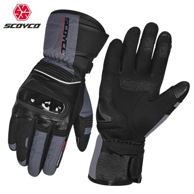 Перчатки Scoyco MC82 (Thermal/Waterproof) Dark Grey фото в интернет-магазине FrontFlip.Ru